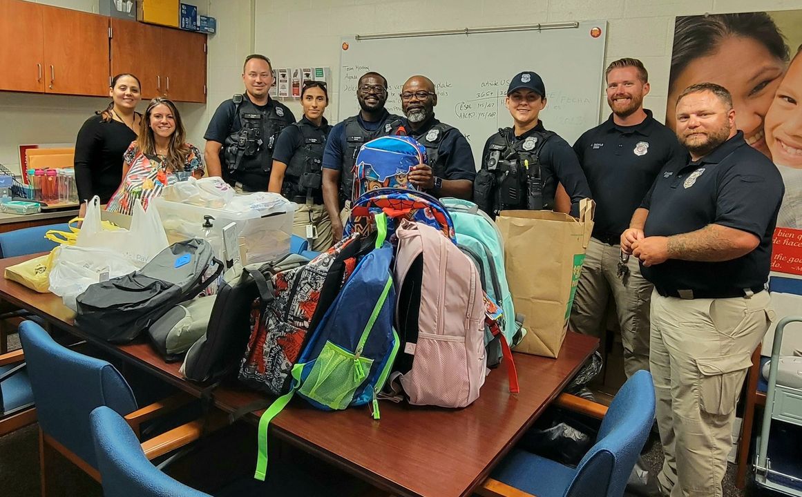 PACT Units Complete School Supply Drive for International Students