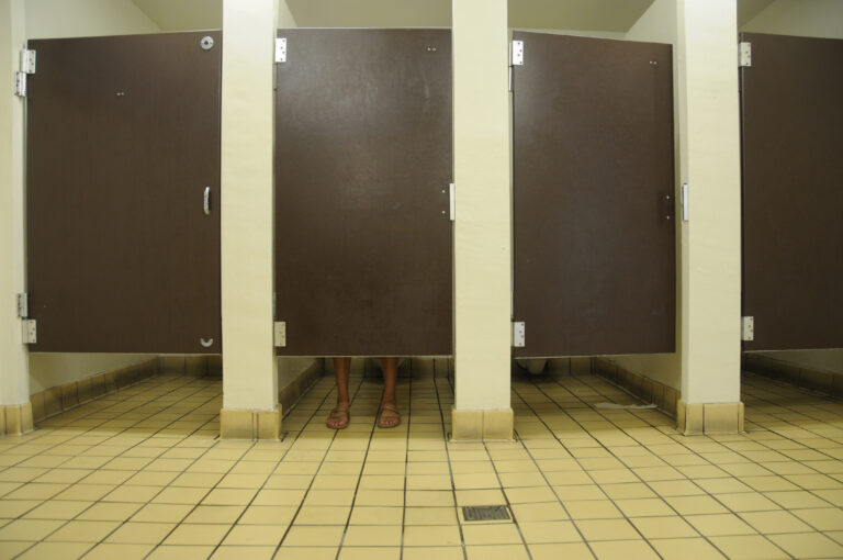 Public bathroom - file photo