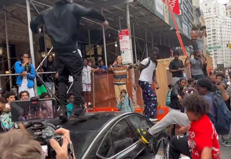 Influencer Kai Cenat Behind Union Square Popup Charged for Inciting Riot