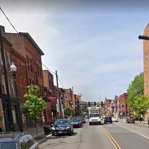 Accidental gun discharge wounds man in pittsburgh bar - photo licensed by shore news network.