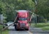Tractor trailer crash causes power outages in marlboro