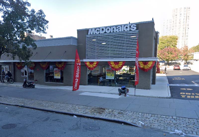 Man Flips Out After Being Confronted for Taking Food at NYC McDonald's