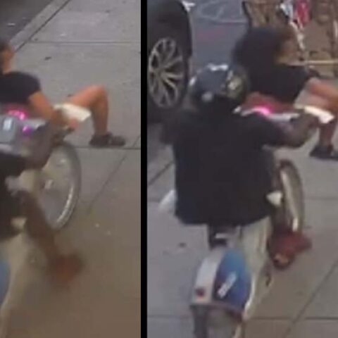 Bicycle thugs targeting jewish victims in brooklyn - photo licensed by shore news network.