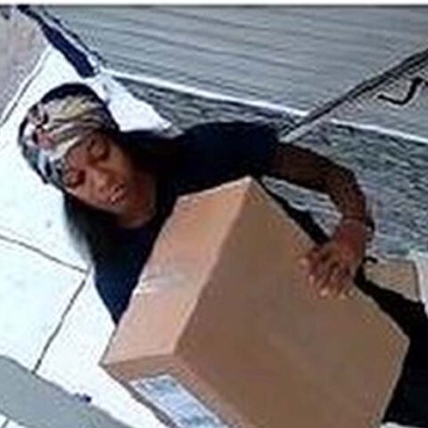 Porch pirates make off with nike air force ones - photo licensed by shore news network.