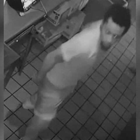 Burglar king used rock to smash drive through at philadelphia bk - photo licensed by shore news network.