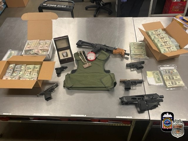 Major Bust in Southeast Columbus Yields Firearms and Cash