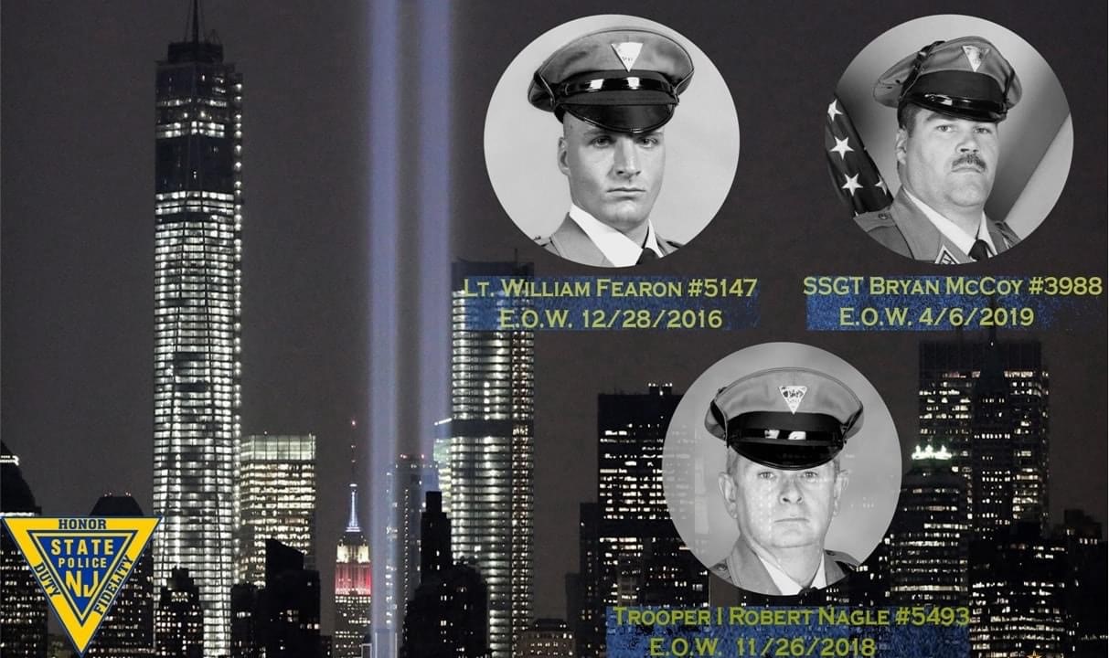 New Jersey State Police Remember Troopers Lost by 9/11 Related Illnesses