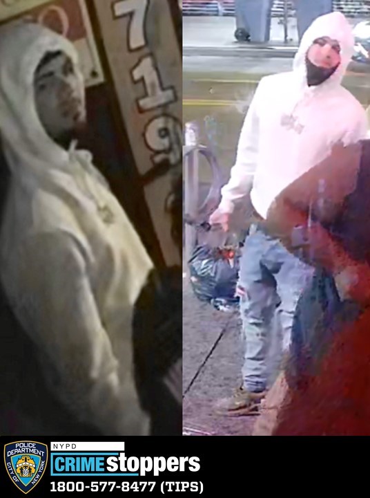 NYPD Seeks Robbery Suspects Who Fled Scene on Blue Moped