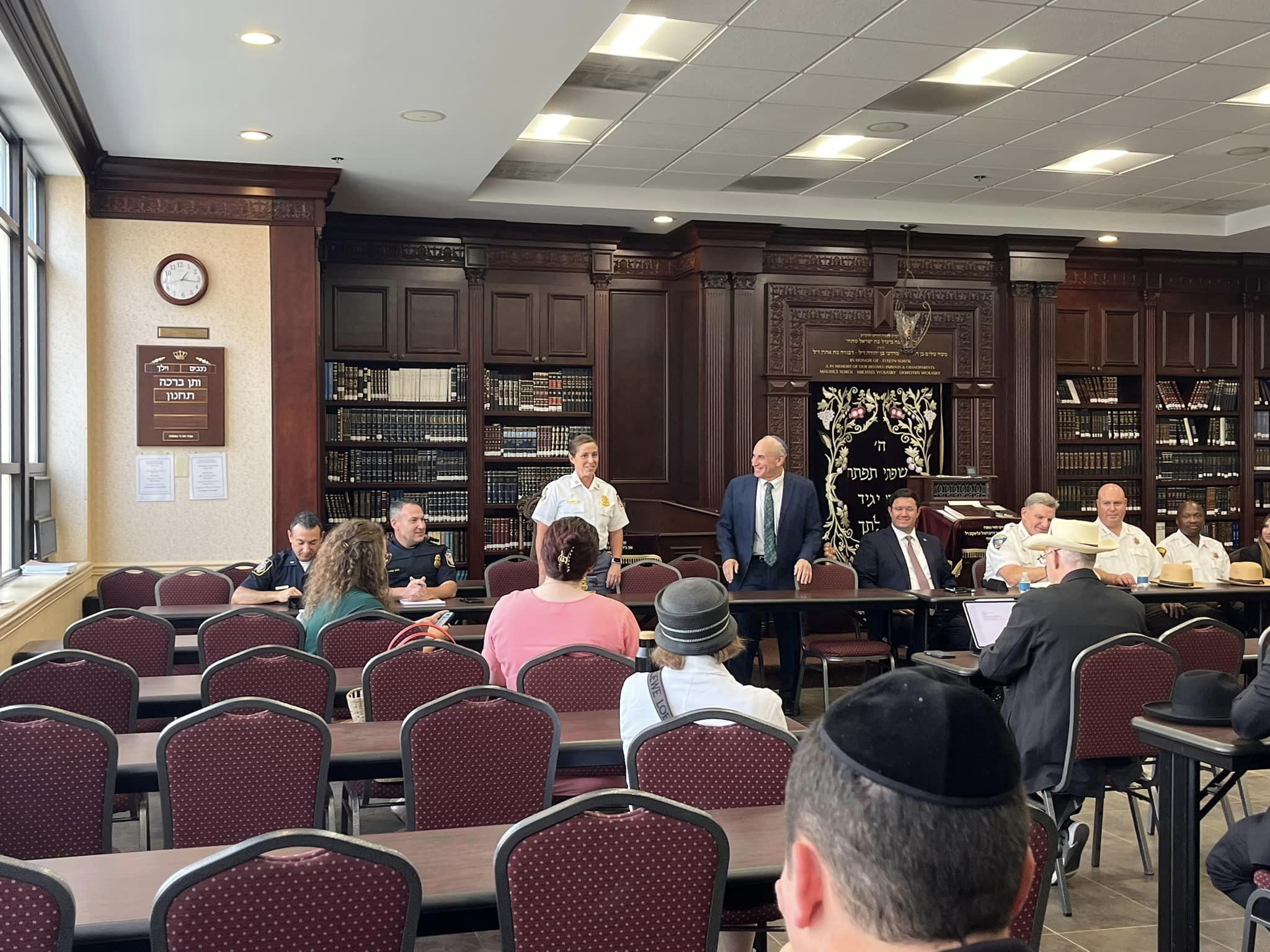 Police In Baltimore County Meet with Jewish Leaders Ahead of Holidays