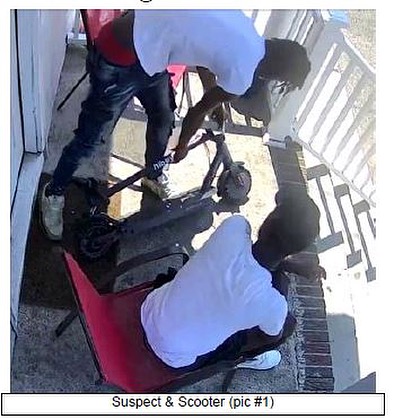 Newark Police Need Help To Nab Scooter Thief Newark Police Need Help To Nab Scooter Thief