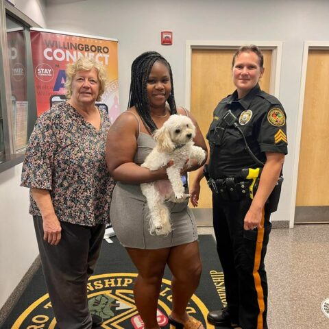 Local sergeant, boro pet project reunite lost dog with owner - photo licensed by shore news network.