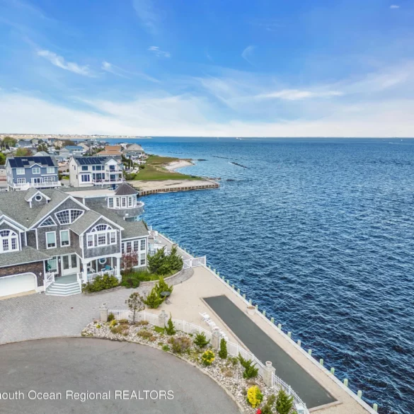 Luxurious forked river waterfront mansion lists for $2. 6 million - photo licensed by shore news network.
