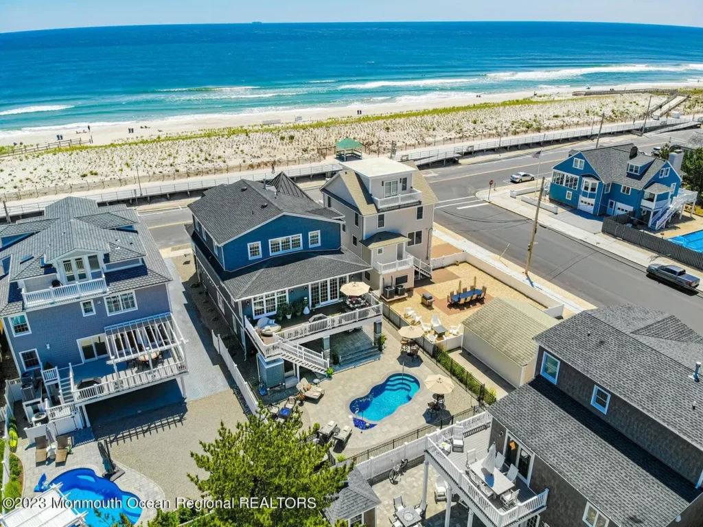 Stunning $3.6 Million Oceanfront Home in Seaside Park, NJ Offers Luxury Living