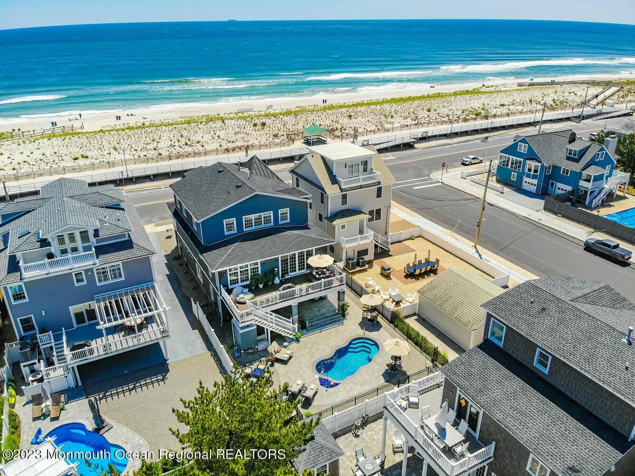 Stunning $3.6 Million Oceanfront Home in Seaside Park, NJ Offers Luxury Living