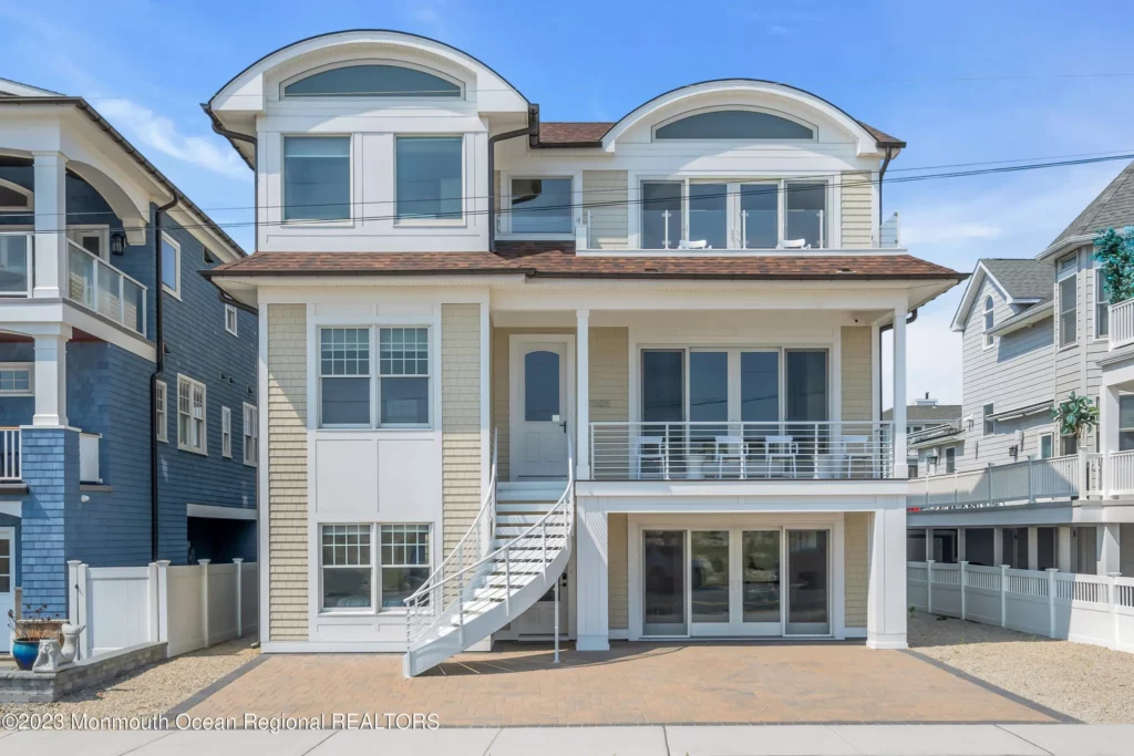Newly Built Seaside Park Oceanfront Mansion Listed for $4.25 Million
