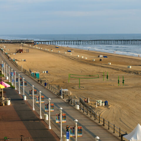 Vehicle recovered in tragic crash off virginia beach pier - photo licensed by shore news network.