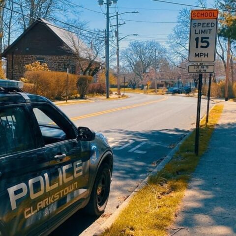 Clarkstown police urge drivers to use caution on first day of school - photo licensed by shore news network.