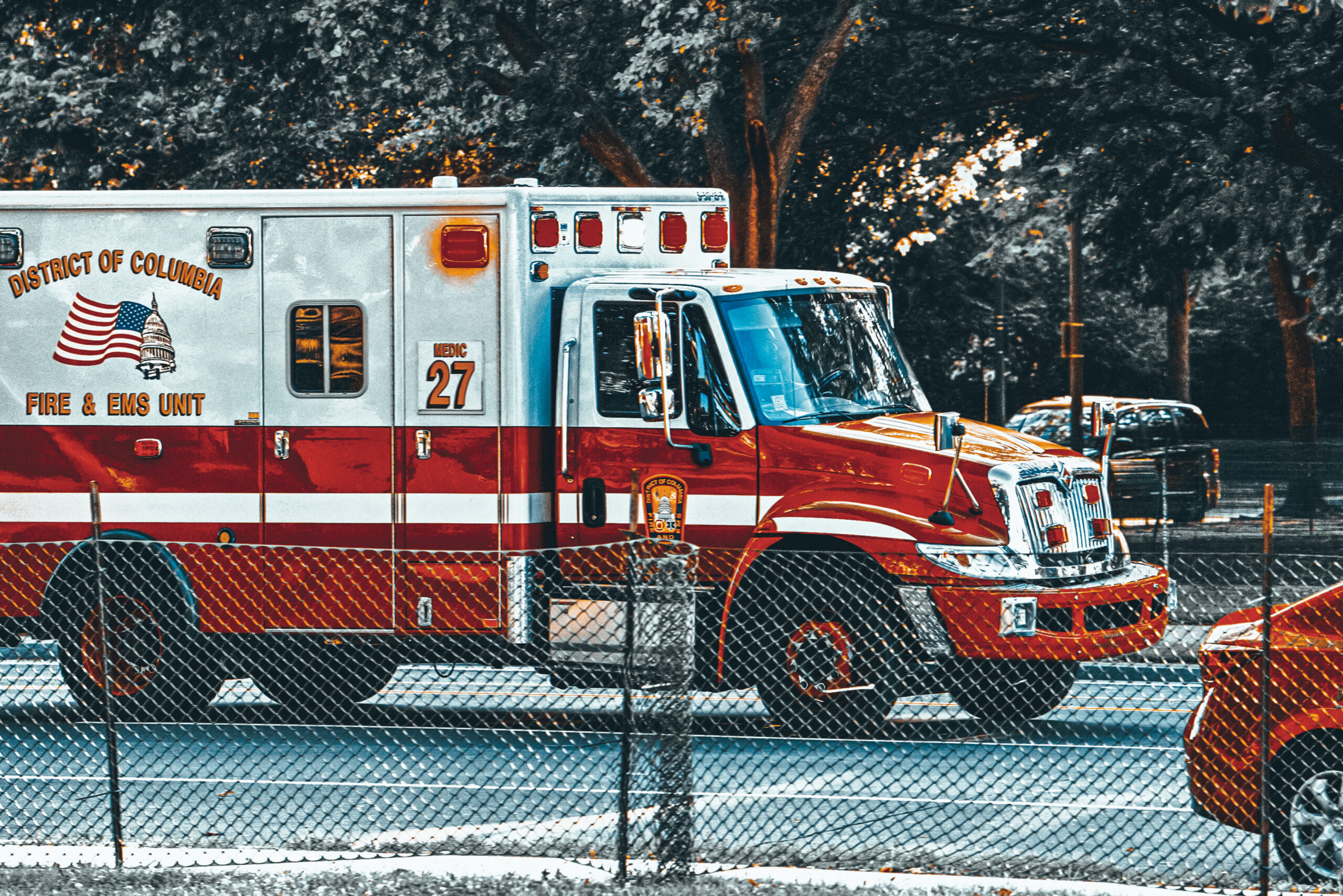 Stolen D.C. Fire and EMS Ambulance Quickly Recovered by Police