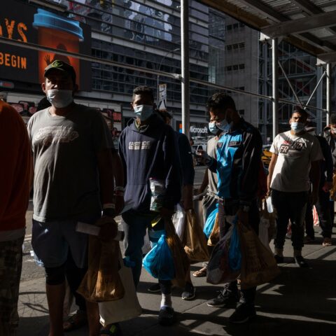 Nyc announces budget cuts after mayor says migrant crisis ‘will destroy’ big apple - photo licensed by shore news network.
