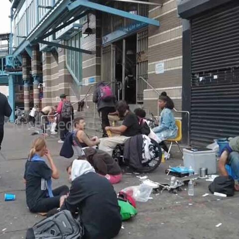 Man shot and killed in broad daylight in troubled philadelphia kensington neighborhood - photo licensed by shore news network.