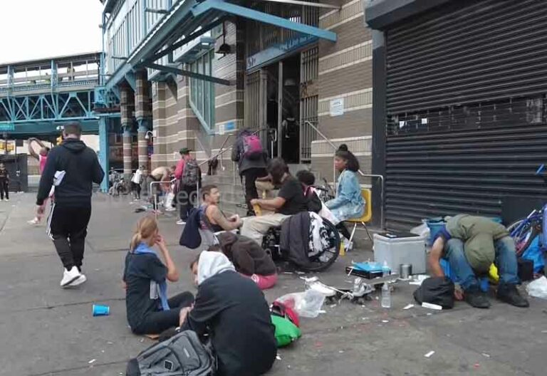 Kensington a glimpse of america's cities in a future run by the left - photo licensed by shore news network.