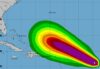 Hurricane lee picking up strength heading in direction of u. S. East coast