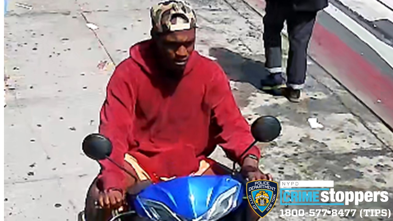 Man Struck in Head with Glass Bottle by Moped Rider