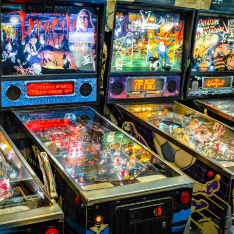 Until a few decades ago, pinball was illegal in new york city - photo licensed by shore news network.