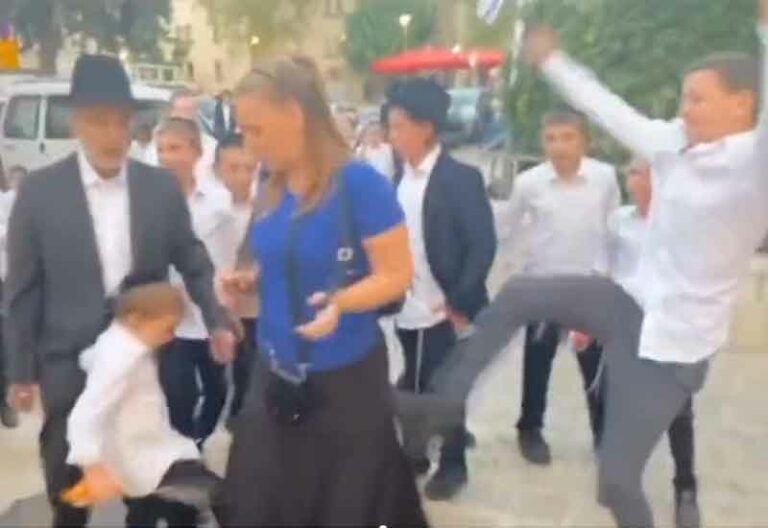 Christian woman attacked by jewish kids in israel for mentioning jesus - photo licensed by shore news network.