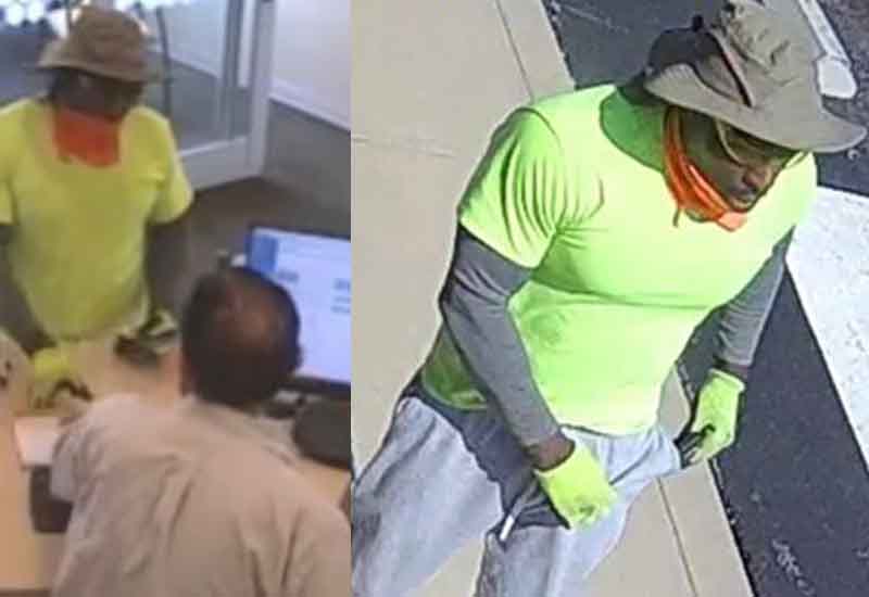 Do Yuo Know Him? Police Would Like To After He Robbed Local Bank