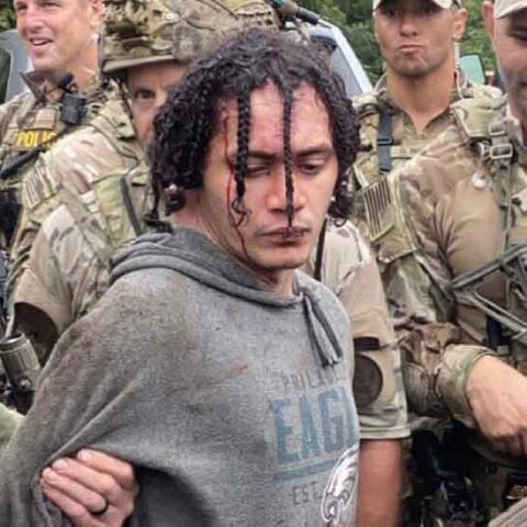 Fugitive murderer who led police on two week manhunt facing escape charges - photo licensed by shore news network.