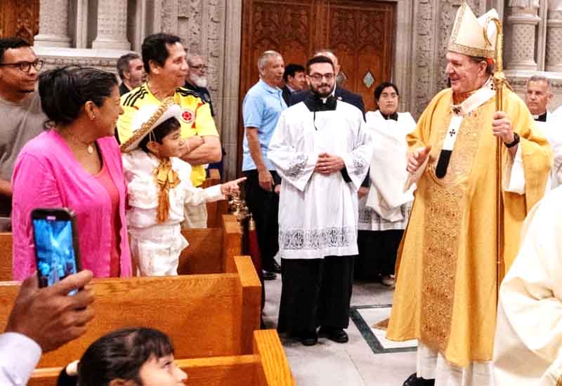 Cardinal Tobin Celebrates Annual Hispanic Heritage Mass in Newark