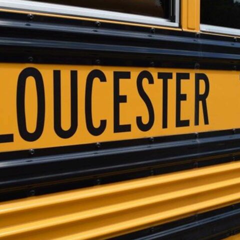 Gloucester police welcome driver safety on first day of school - photo licensed by shore news network.