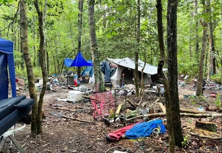 South jersey town blames murphy, bail reform for homeless encampment - photo licensed by shore news network.