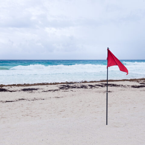 Idalia remnants causing dangerous rip currents in at mid-atlantic beaches - photo licensed by shore news network.