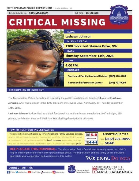 Urgent Search for Missing Young Sisters in Northwest D.C. Urgent Search for Missing Young Sisters in Northwest D.C.
