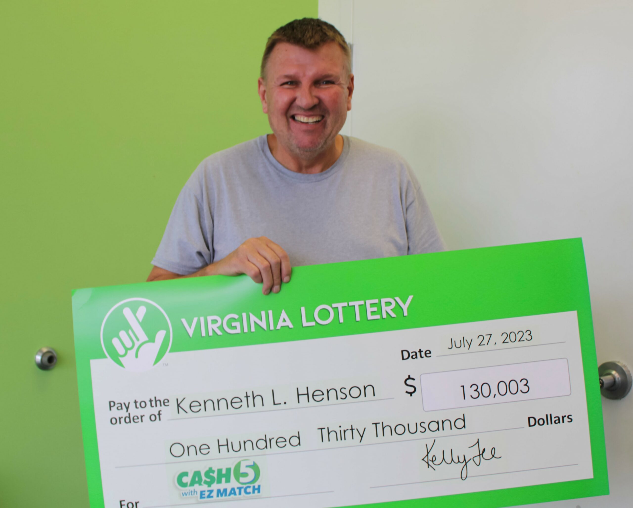 Luray Resident Wins $130,000 in Cash 5 Drawing
