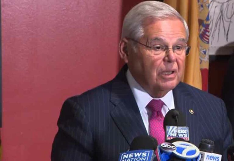 Menendez says cash and gold bars were from personal savings, not bribes - photo licensed by shore news network.