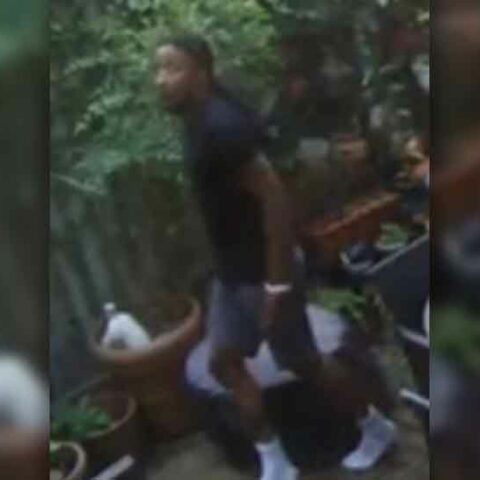 Perp escapes police custody, last seen with handcuffs hanging from wrist - photo licensed by shore news network.