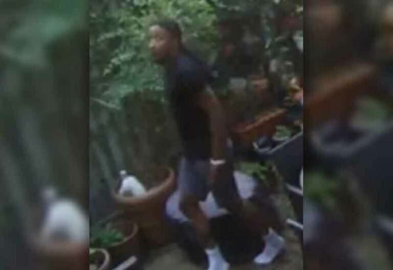 Perp escapes police custody, last seen with handcuffs hanging from wrist - photo licensed by shore news network.