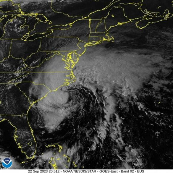 Mid-atlantic governors declare state of emergency as tropical storm ophelia approaches - photo licensed by shore news network.