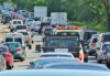Traffic backup on garden state parkway north near toms river