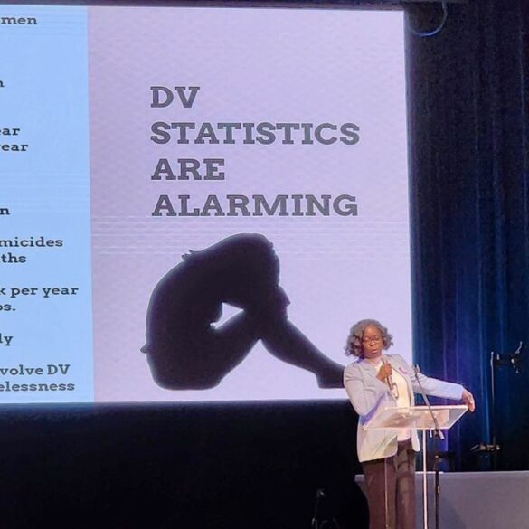 Domestic violence specialist addresses senior safety at peninsula s. A. L. T. Council - photo licensed by shore news network.