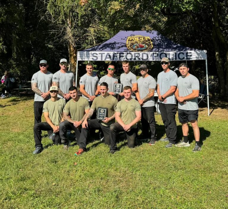 Stafford township police department named "the fittest agency" - photo licensed by shore news network.