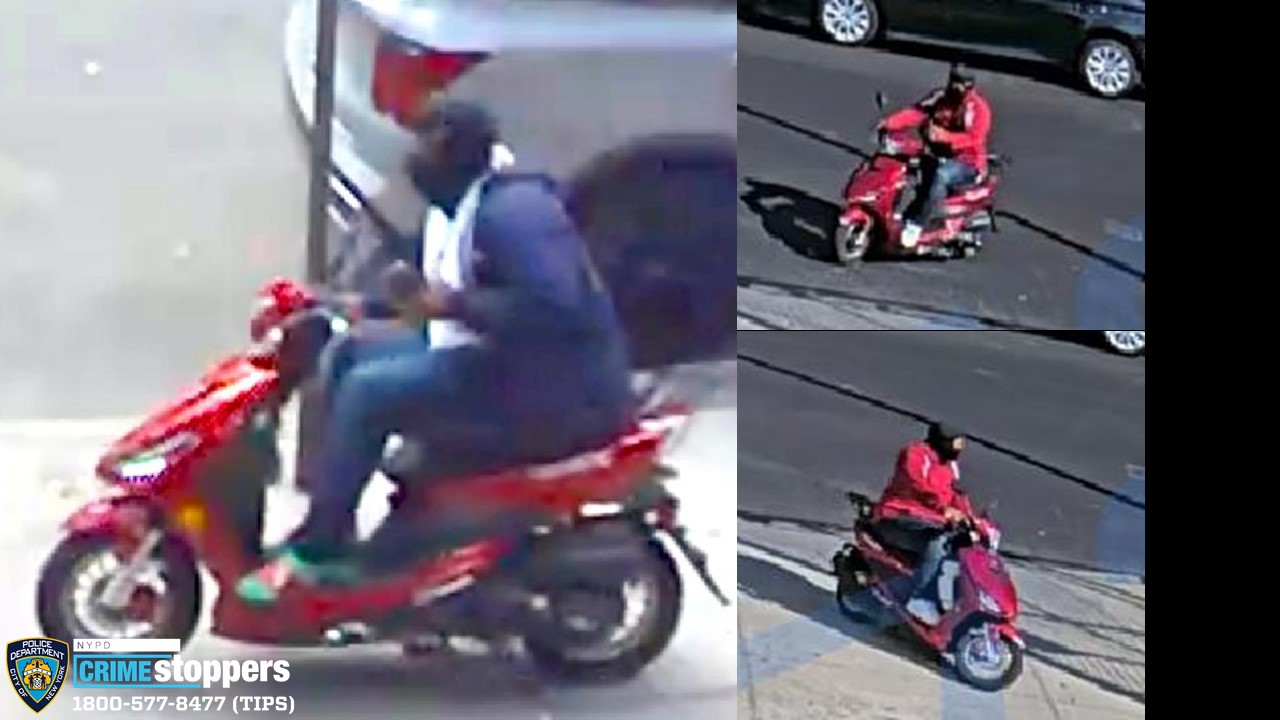 Moped Bandit Sought in Multiple NYC Robberies