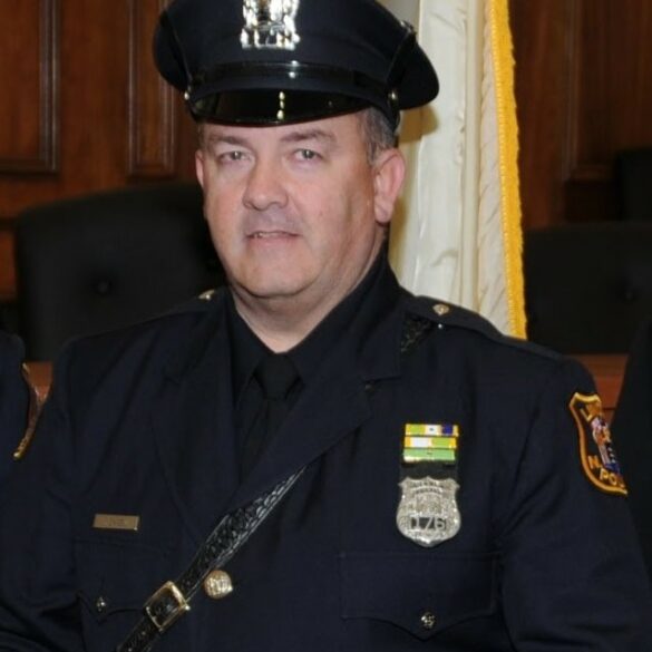 Retired veteran linden police officer remembered - photo licensed by shore news network.