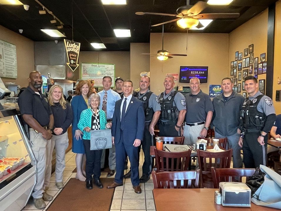 Hunterdon Prosecutor's Office Celebrates Coffee with a Cop Day