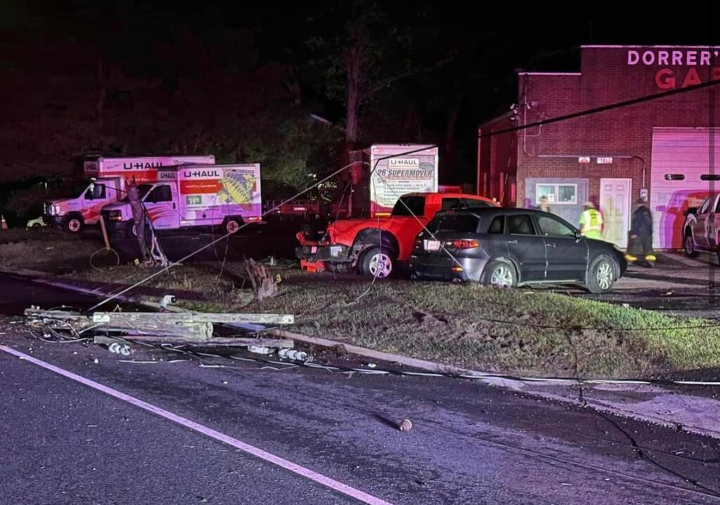Wall Township Man Arrested for DWI After Striking Utility Pole, Shutting Down Route 34