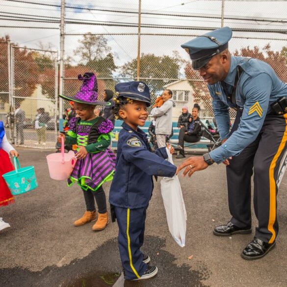 New jersey state troopers to ensure safe halloween for kids - photo licensed by shore news network.