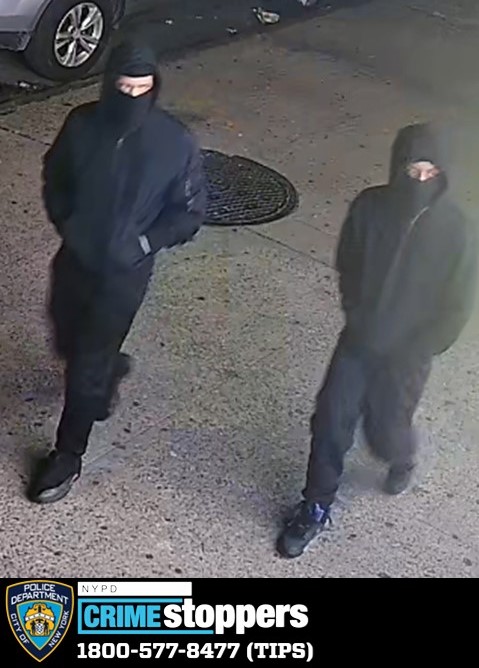 Two Sought in Armed Robbery at Brooklyn Bodega Two Sought in Armed Robbery at Brooklyn Bodega